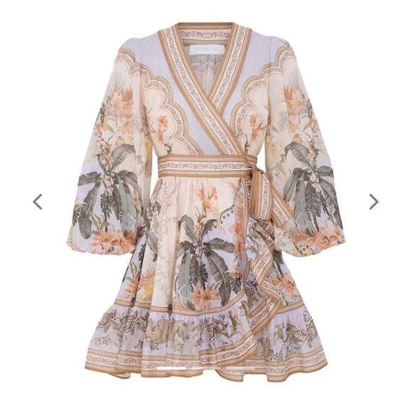 Calypso St. Barth Dresses & Skirts - Calypso St Barth Floral Wrap Dress